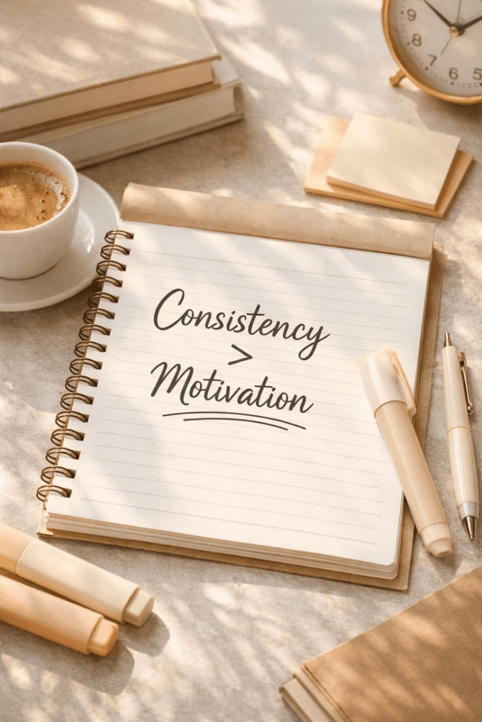 consistency motivation