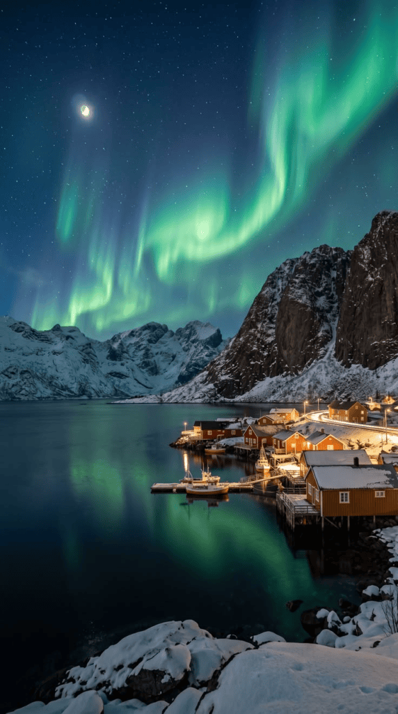 Best Travel Destinations to Visit in 2026 norway fjords northern lights ✨ dreamy nordic aesthetic